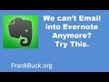 Sending Emails to Evernote