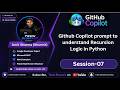 Github Copilot prompt to understand Recursion Logic in Python | github copilot tutorial  (Ep-07)