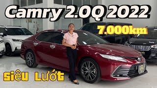 Toyota Camry 2.0Q 2022 mới lướt 7.000km xe đẹp nhất thị trường