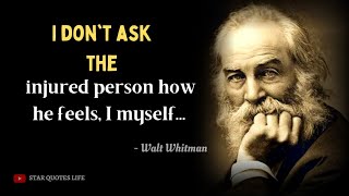 Top 20 Walt Whitman Quotes | Famous Whitman Poems - Star Quotes Life