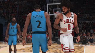 NBA CHICAGO BULLS  vs LOS ANGELES CLIPPERS  GAMEPLAY PS5 UHD