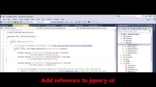 MVC - Fix Error - JavaScript Object doesn't support property or method 'datepicker'