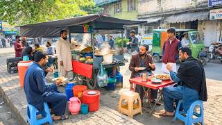 Affordable Middle Of Road Cart 😍  |100KG Chickpeas Daily | Pakistani Street Food 🇵🇰