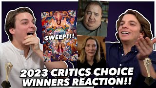 2023 Critics Choice Awards Reaction!!