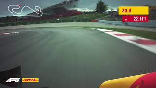 DHL Fastest Lap Award: FORMULA 1 GRAN PREMIO DE ESPAÑA EMIRATES 2018