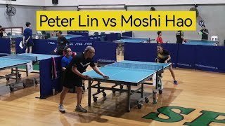 2023 SNDTTA Closed Championship Div 2 - Moshi Hao vs Peter Lin