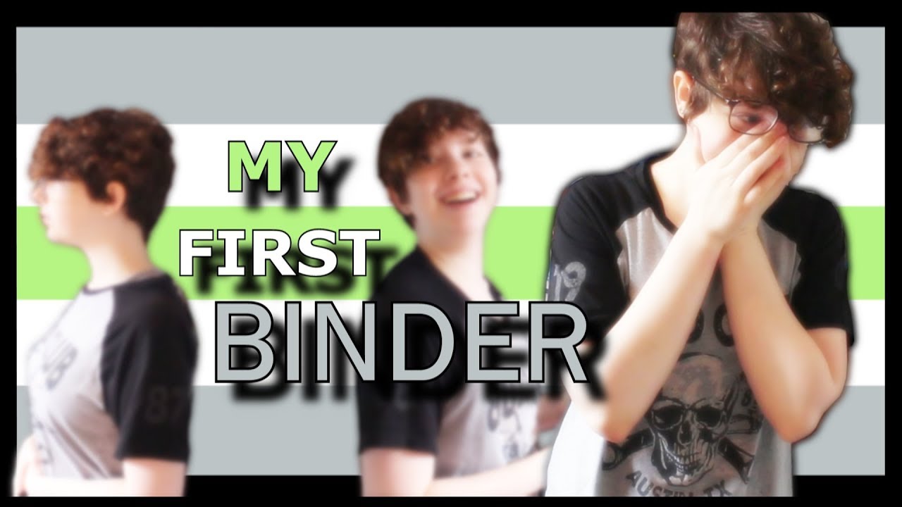 Trying On My First Binder! + Gc2b Review - YouTube