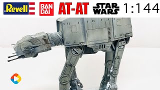 MAQUETA REVELL BANDAI   Star Wars AT AT | ESCALA 1:144 | EN ESPAÑOL   DonGregorioYJack   HD 1080p