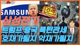 [삼성전기 주가전망]트럼프 2기 중국 고율관세 내년회복가능할까? #삼성전기