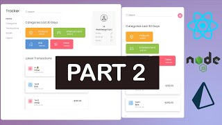 ReactJs Node Full Stack Expense Tracker App (Build & Deploy) With Postgres & Prisma (Part2)