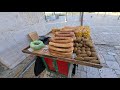 A journey of Jerusalem to the place where Jesus' True Cross was found (Church of the Holy Sepulchre)