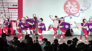 ふくこいアジア祭り２０１４福岡市役所ふれあい広場　ふくこい踊り隊