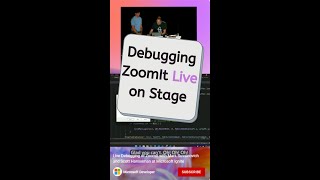 Live Debugging of ZoomIt with Mark Russinovich and Scott Hanselman at Microsoft Ignite