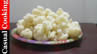 বছর জুড়ে ফুলকপি সংরক্ষণ পদ্ধতি || How to Store Cauliflower in Fridge for Long Time