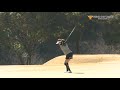 【篠原まりあプロ・18番h gtyクライマックス】felix88 golf trophy in yamaguchi