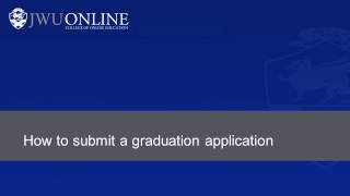 Complete a Graduation Application