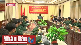 Đồng chí Trương Thị Mai thăm, chúc Tết lực lượng quân đội tại Quảng Nam