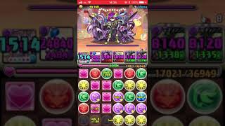 【パズドラ】パネラ降臨   壊滅級   ソロ周回