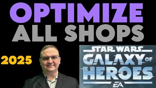 OPTIMIZE Every Shop Currency in SWGOH!  New Player Guide 2025