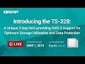 TS-328: A Unique 3-bay NAS providing RAID 5 Support for Optimum Storage Utilization