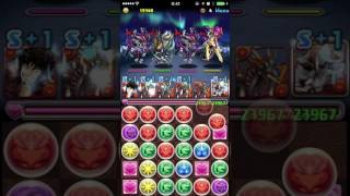 【パズドラ】ナイトメアストリート (ノーパズル)(高速周回) グリーダ乱入【花木x山本PT】