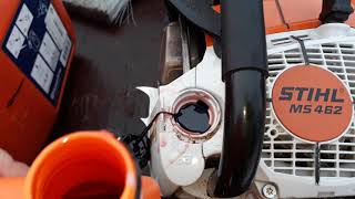 Stihl ms 462.Тест драйв.Первые впечатления.