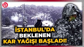 'Altay' kar fırtınası yurda giriş yaptı! İstanbul'da beklenen şiddetli kar yağışı başladı!