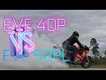 EVE 40P vs EVE 50PL - 96v, ND981200, Sotion GTS35