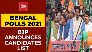 BJP Announces 27 Candidates For Bengal Polls, Fields Babul Supriyo, TMC Turncoat Rajib Banerjee