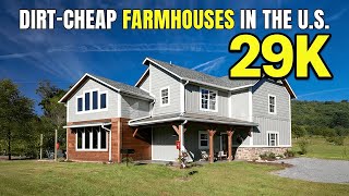 10 DIRT-CHEAP TENNESSEE FARMHOUSES With LAND| Starting at $29K
