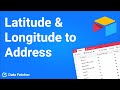 Convert Latitude & Longitude to Address in Airtable using Google Maps API