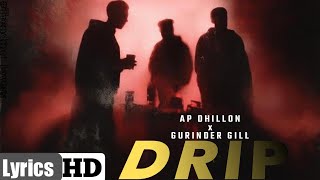 DRIP - AP Dhillon | Gurinder Gill | Duvy | Money Musik | Not By Chance | ap dhillon all songs