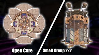 Rust 2x2 Shell - Small Group Widegapped 2x2 - Rust 2022 Base Tutorial