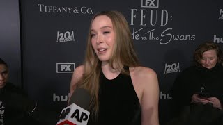 Ella Beatty reacts to her mother, Annette Bening’s Oscar nomination for ‘Nyad’