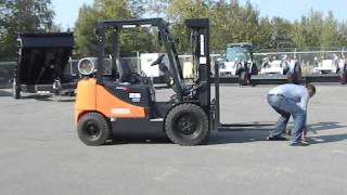 Williams Machinery - Benefits of magnetic fork covers for your forklift - Cornering test