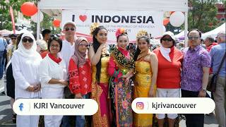 TARI BETAWI DI VICTORIA CAR FREE DAY 2019, KANADA MEMUKAU MASYARAKAT VICTORIA, KANADA