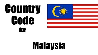 Malaysia Dialing Code - Malaysian Country Code - Telephone Area Codes in Malaysia