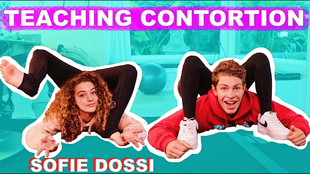 Sofie Dossi Teaches Me Contortion Painful Youtube