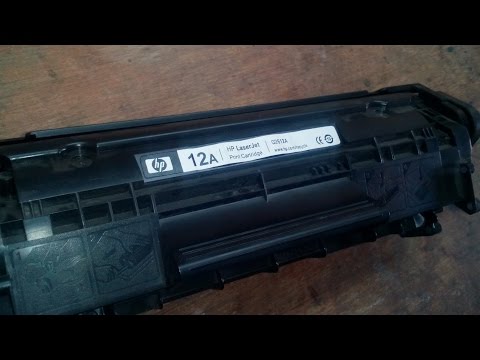 How to Refill 12A cartridge in hindi How to Refill 12A cartridge in hindi