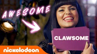 Monster High: The Movie Cast Plays Monster Word Challenge! | Ghoul Slang | Nickelodeon