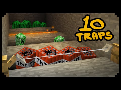 ✔ Minecraft: 10 Ways to Make Traps ✔ Minecraft: 10 Ways to Make Traps