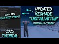 FiveM | ReShade TUTORIAL 2026 “UPDATED” FPS BOOST PACK (Crosshair + Preset GUIDE) 