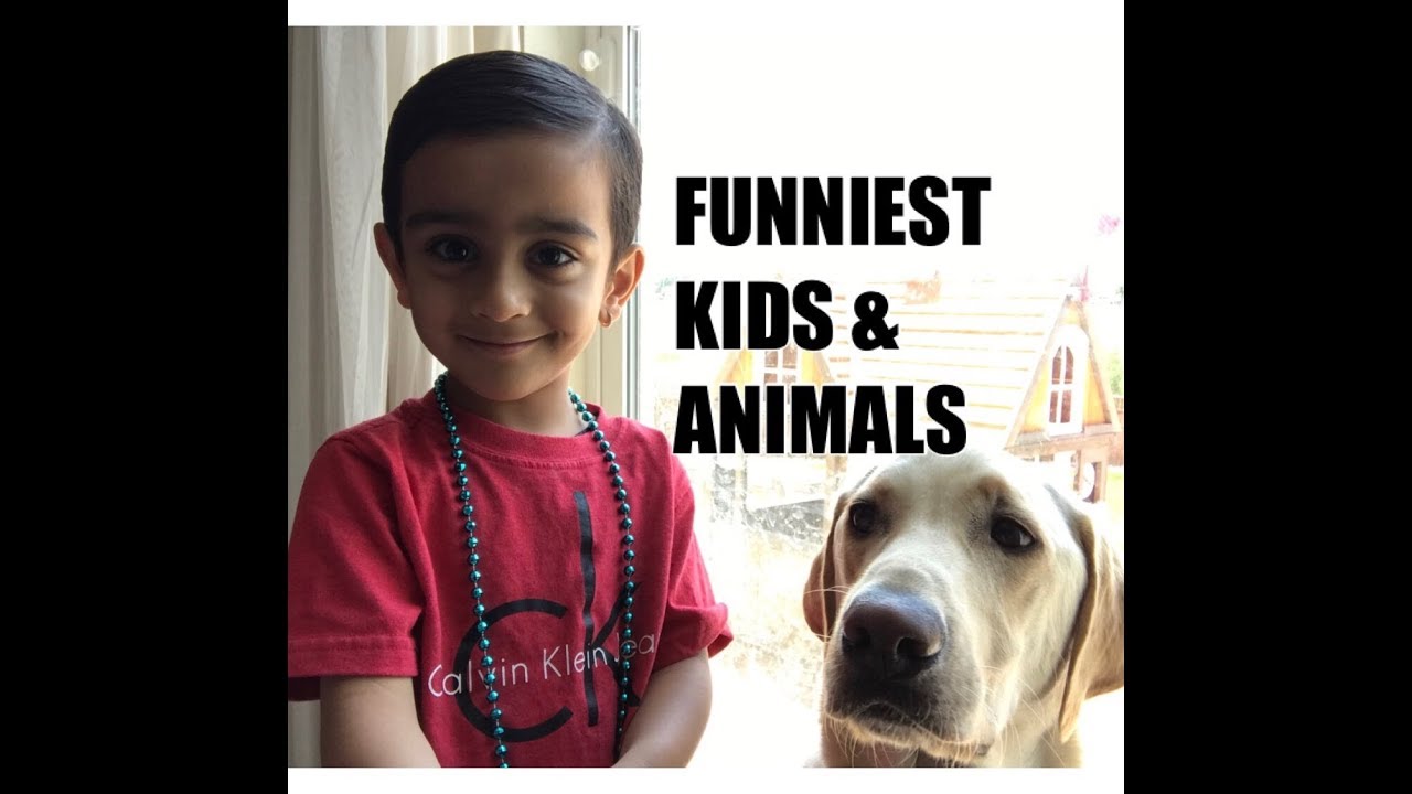 Super Funny Kids And Animals Zoo Youtube