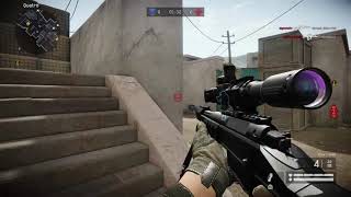 Warface PS4 - sniper 1v5 clutch