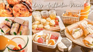 HOW TO MAKE AN AFFORDABLE, AESTHETIC PICNIC  / EASY \u0026 DELICIOUS PICNIC IDEAS!