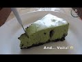 no bake matcha oreo cheesecake 抹茶奧利奧芝士蛋糕