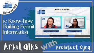 Arkitalks Episode 002: Process of Applying a Building Permit