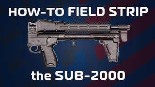 Kel-Tec SUB-2000 Field Strip