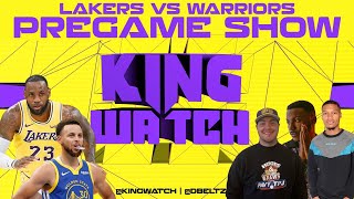Lakers v Warriors Pregame 2.28.21 #KingWatch | Hosted by Daniel Beltz | +Does LeBron Retire a Laker?