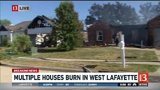 West Lafayette house fires